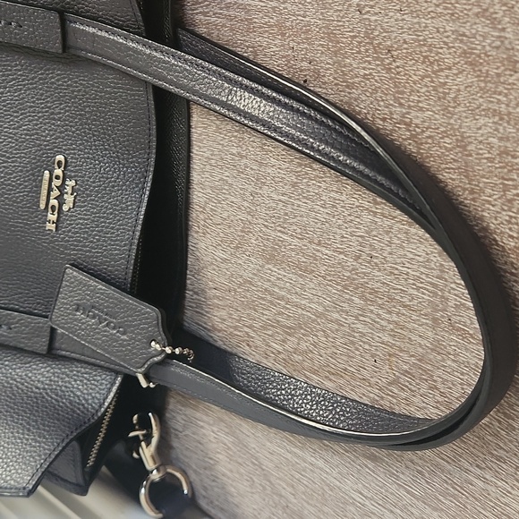 Coach Pebbled leather 2 way bag - Picture 12 of 12
